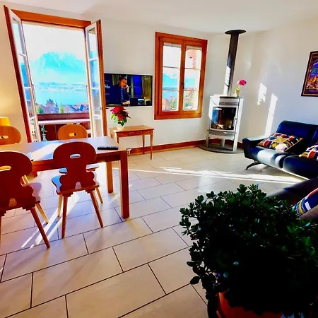 Am Thunersee, 4 Sterne Privatwohnung, 2 Schlafzimmer, Gratis Parkplatz, Seeblick *