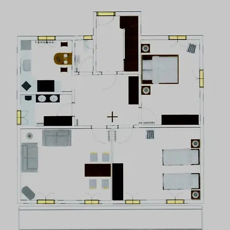 Am Thunersee, 4 Sterne Privatwohnung, 2 Schlafzimmer, Gratis Parkplatz, Seeblick דירה