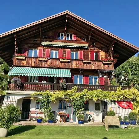 Appartement Am Thunersee, 4 Sterne Privatwohnung, 2 Schlafzimmer, Gratis Parkplatz, Seeblick